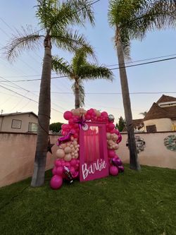 Barbie Box/balloons