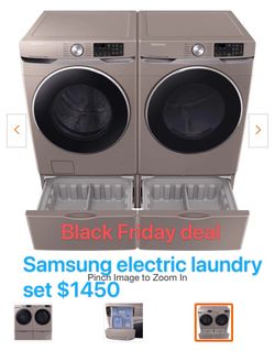 Black Friday Deal: Electric Laundry Set 