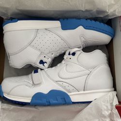 Size 10.5 NEW Nike Air Trainer 1 - Men's Sneakers Basketball Shoes Leather White DR9997...