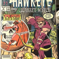 Marvel solo avengers starring Hawkeye and Scarlet Witch  #5 Apr