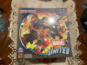Marvel United Spider Geddon Board Game 1 To 4 Players Ages 14 And Up