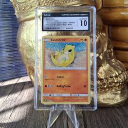 POKÉMON CARD SANDSHREW VENUSAUR & LUGIA DECK HOLO - CGC - GEM MINT 10