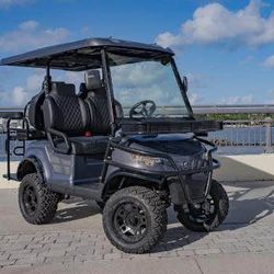 2021 ICON E40-L Lifted Electric Golf Cart – 4 Passenger – Newer Batteries