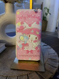 My Melody Zip-Around Wallet