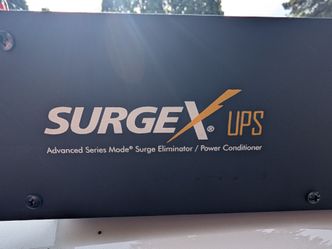 SurgeX UPS 1000 VA - Keeps the power going when electricity goes out