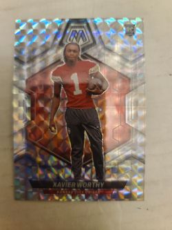 Xavier Worthy Silver Prizm Rc!