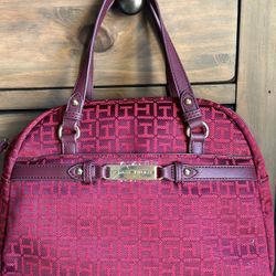 NWOT Tommy Hilfiger Red Satchel Purse