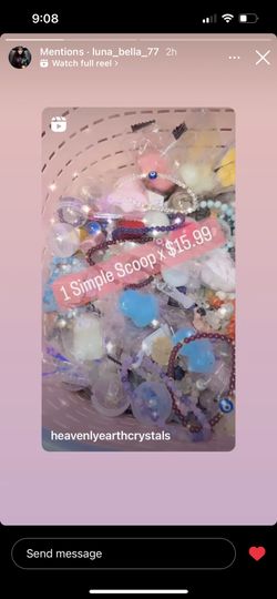 Crystal scoops