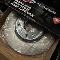 2006 Mazda 6 S Carquest Premium “Professional Platinum” Painted Front Brake Rotors And Brake Pads Features RotorShield