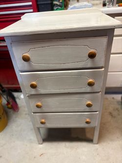 White dresser