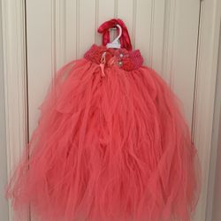 Tulle/tutu Dress-3/4T Size