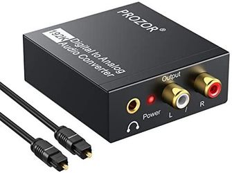 Digital to Analog Audio Converter Black