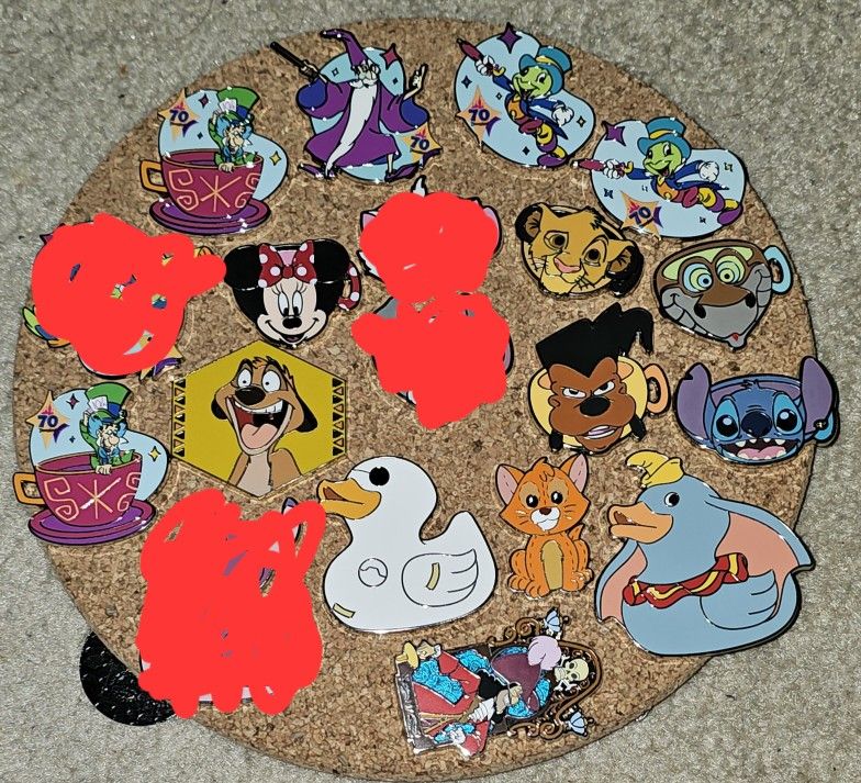 Disney Pins Lot..... Message For Prices