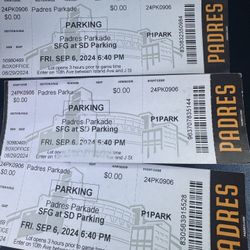 Padre Parking Tickets 