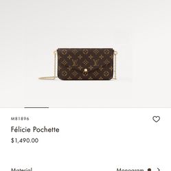 Louis Vuitton Félicie Pochette crossbody bag