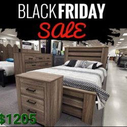 Zelen Warm Bedroom Set 