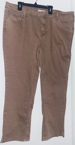 M Jeans Brown Straight Leg Pants