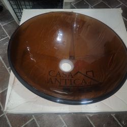 Vessel Sink Tempered Glass$40 OBO