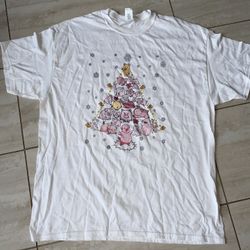 Pigs Christmas tree T-shirt