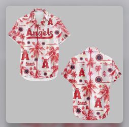 Los Angeles Angels Hawaiian Shirt Giveaway - XL - 