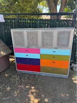Vintage cabinet HEAVY.
