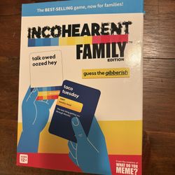 Incohearent Family Edition Game