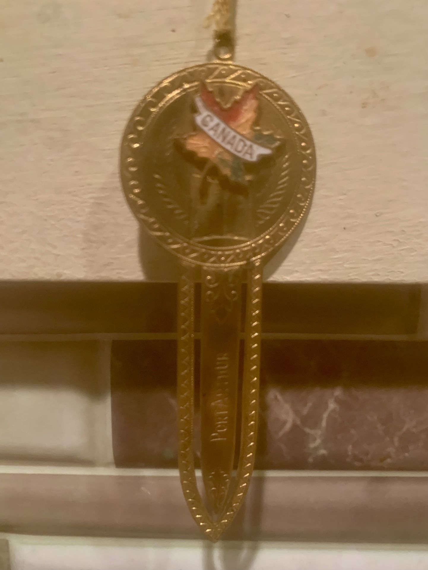 Vintage Book Mark