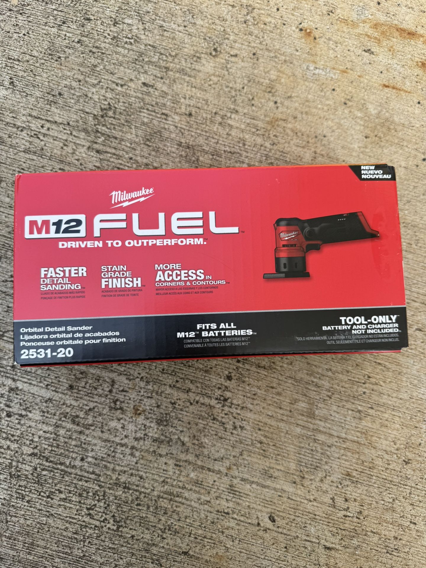 Milwaukee M12 Sander