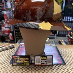 LIFT Full Brim Brown Camo Safety Hard Hat