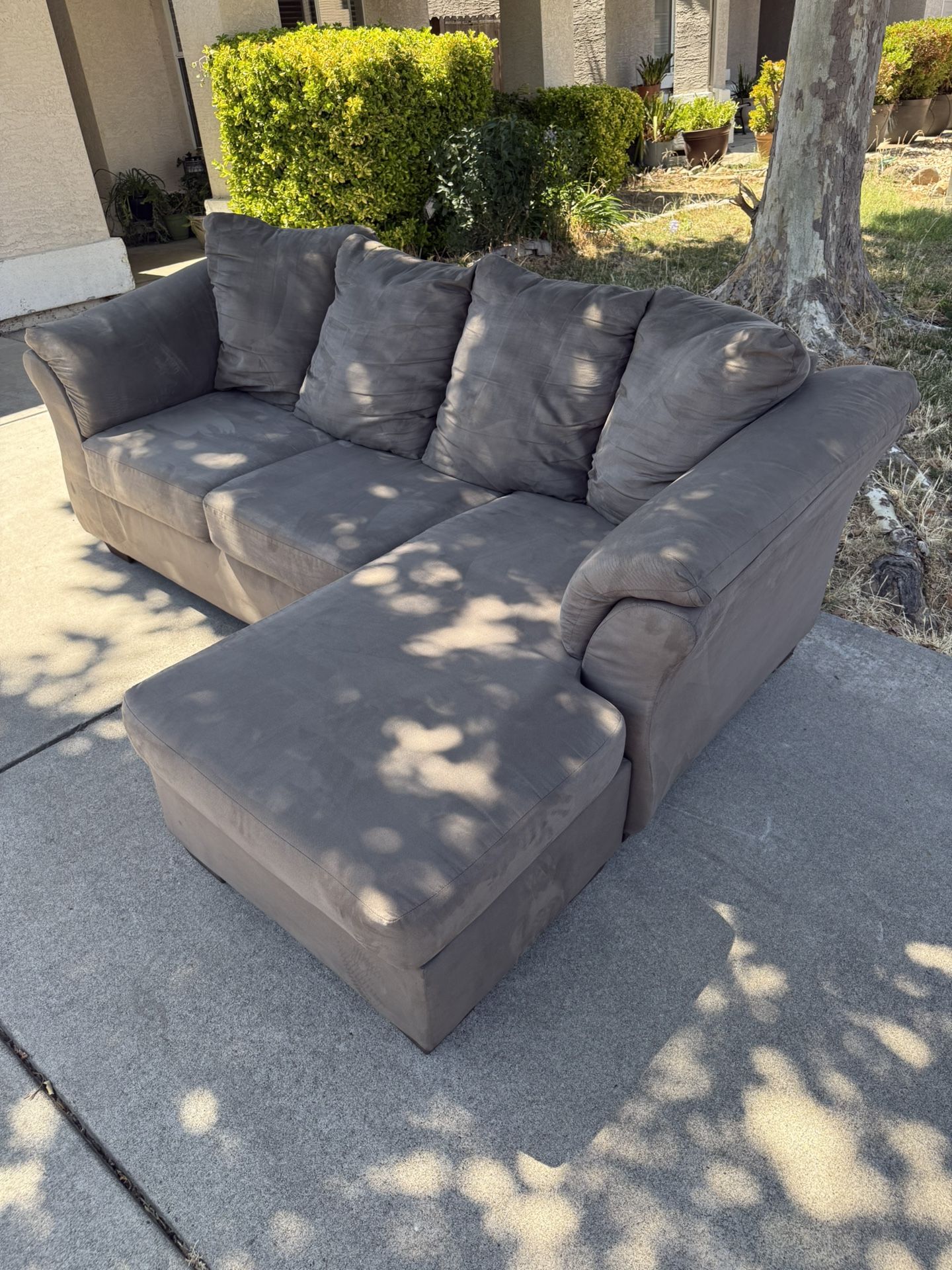 Gray Sectional Couch
