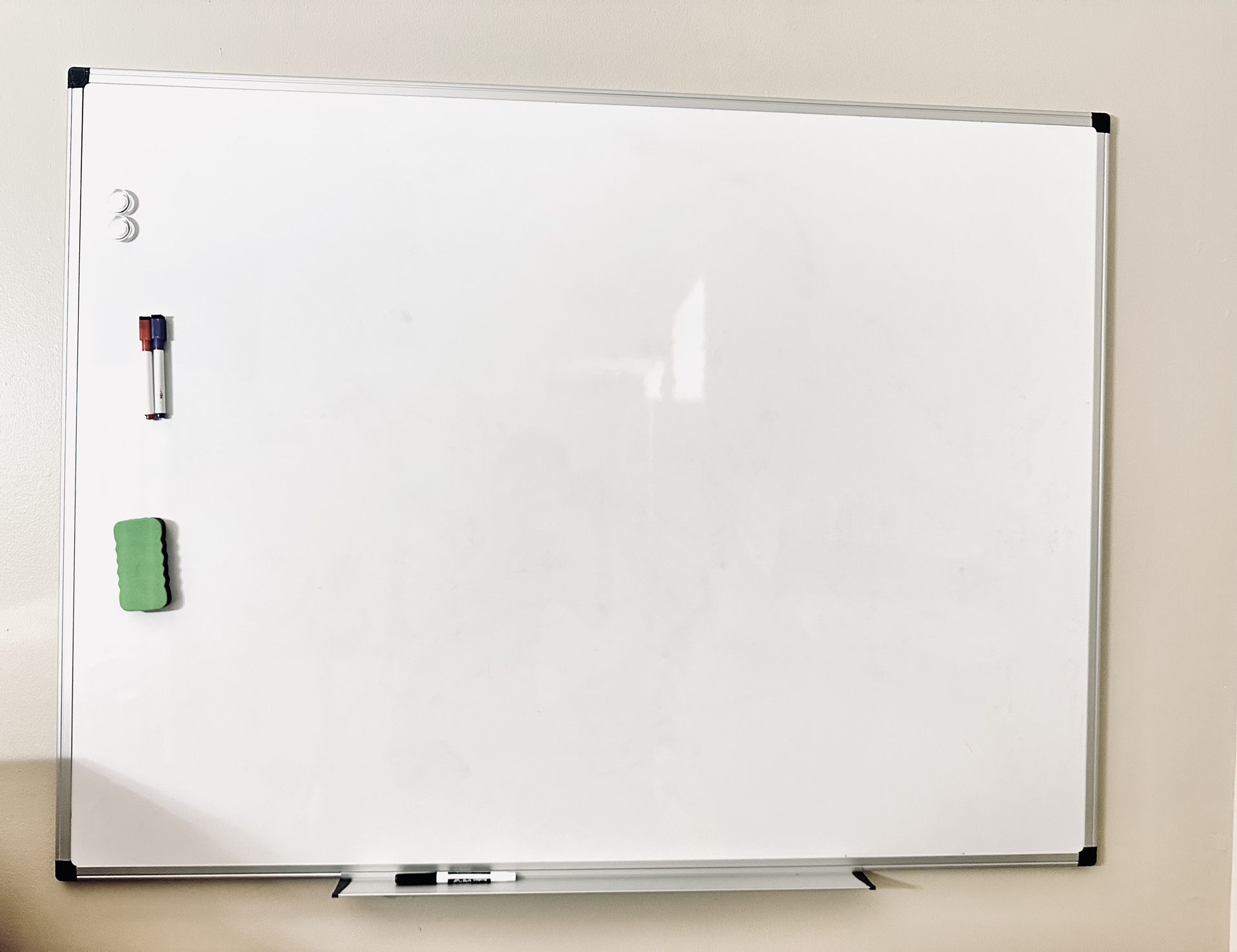 48 X 36 in. Magnetic Whiteboard 