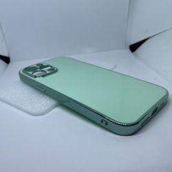 For IPhone 12 Pro Max Green Case Cover 