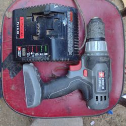 Porter Cable Drill Motor And Charger-Just Needs Battery!