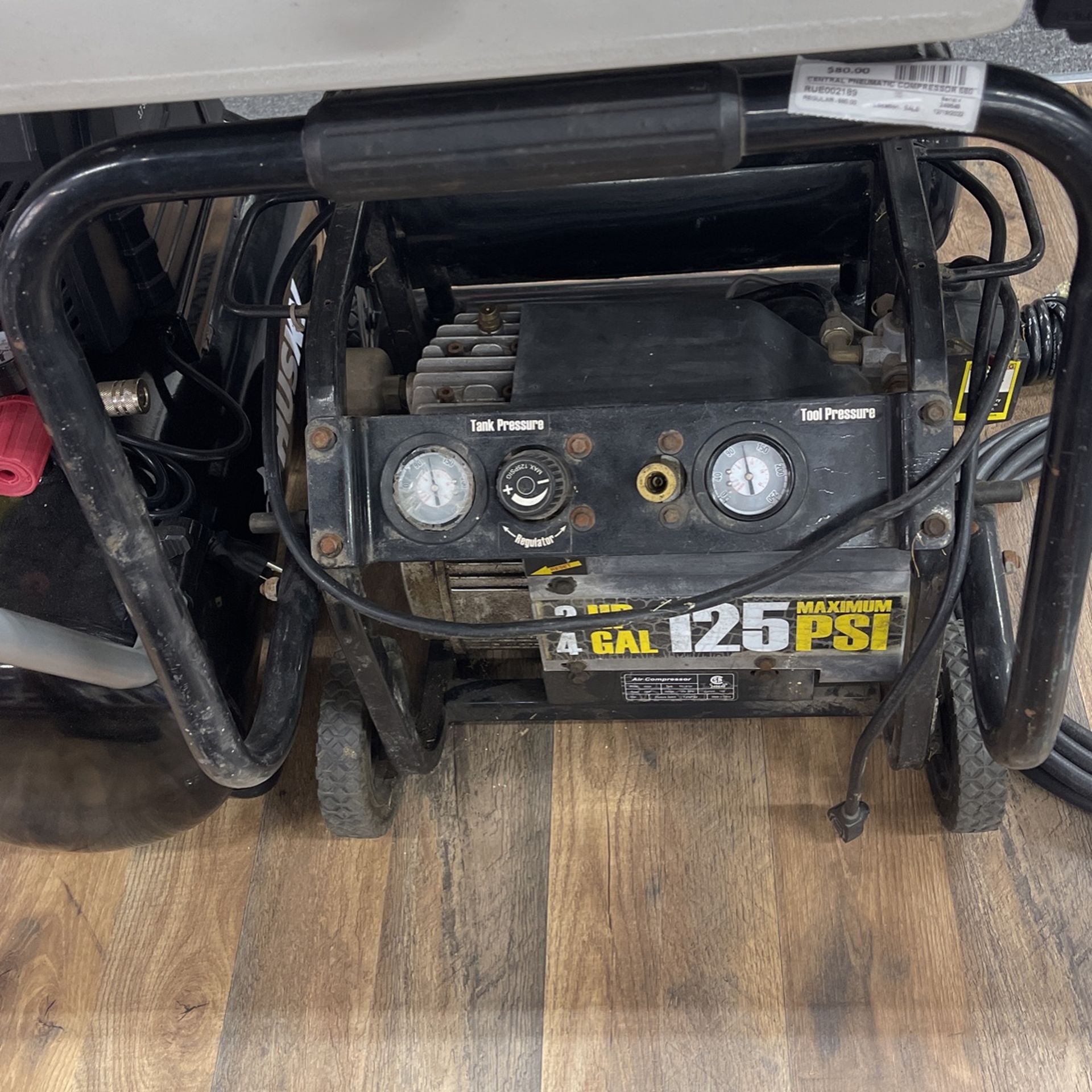 Central Pneumatic Compressor