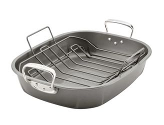 Circulon Nonstick Oval Roaster w/ Rack Carbon Steel 18”x 15” New In Box