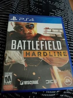 Ps4 Battlefield Hardline game