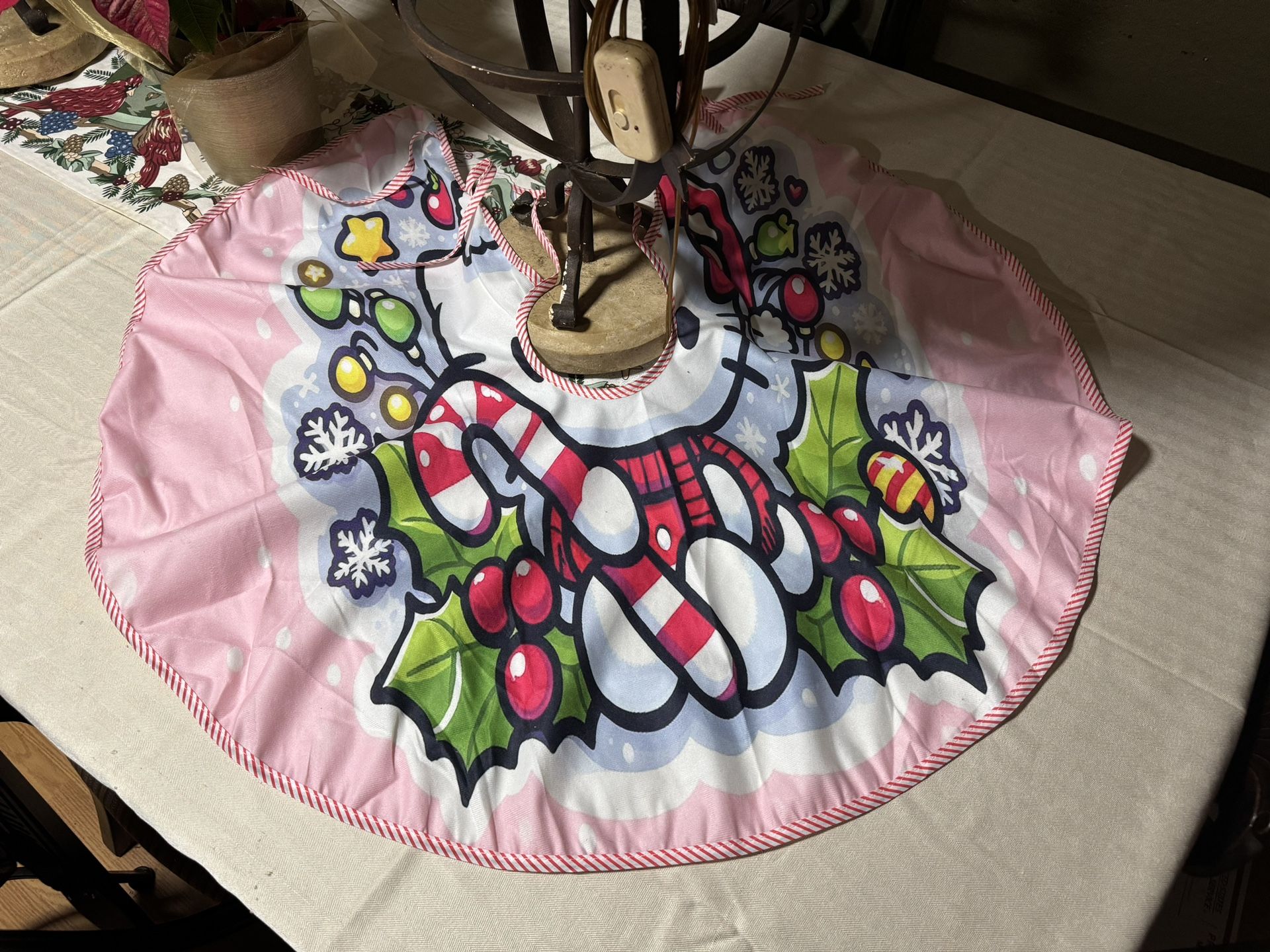 Hello Kitty Christmas Tree Skirt