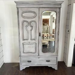 Antique Armoire/ Storage Cabinet