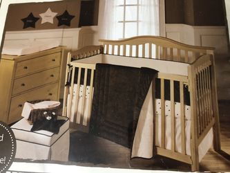Baby crib bedding set