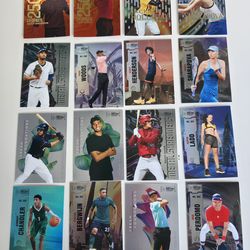 60+ SkyBox Metal Universe Champions Cards – Tiger Woods, Scoot Henderson, Holliday