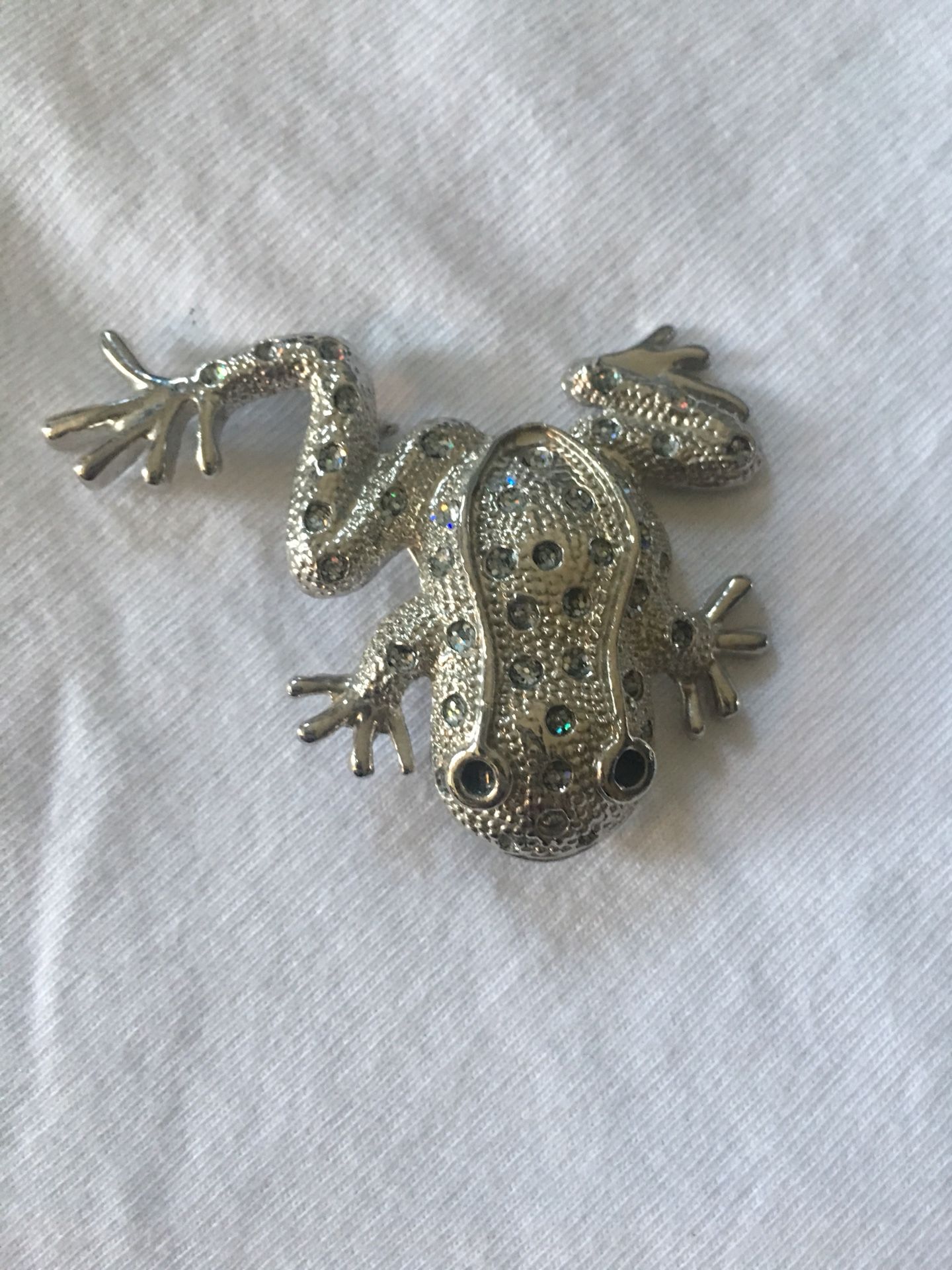 Frog brooch