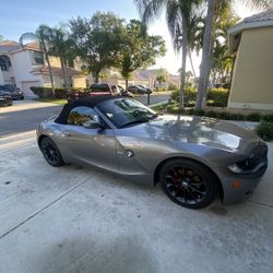 BMW CV Convertible Gray. 
