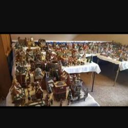 Dept 56 Dickens Village 102 Houses + Figures Accessories $5800obo