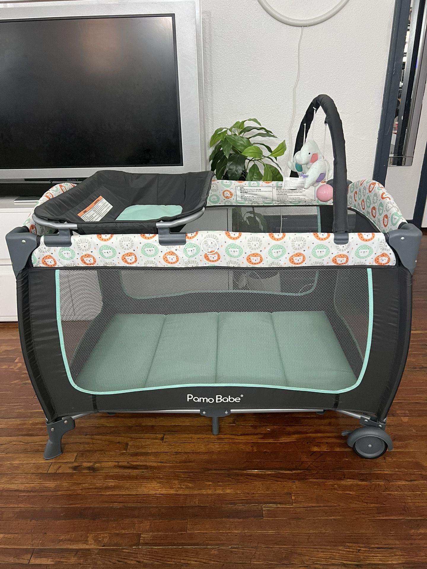 Portable Play Pen Baby Crib