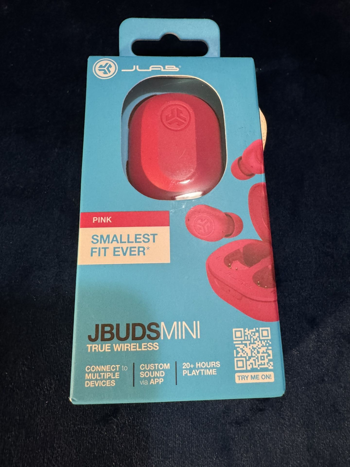 JLab JBuds Mini True Wireless Bluetooth Earbuds - & Charging Case pink 15$