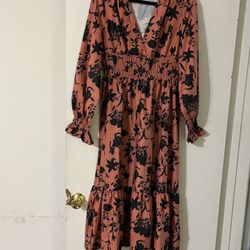 Lightweight Long Sleeve Dress