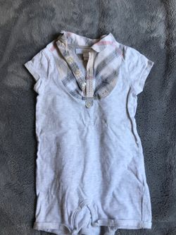 Burberry onesie