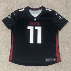 Nike Women’s Atlanta Falcons Julio Jones Jersey Size L On Field Black 32NM-AFLH