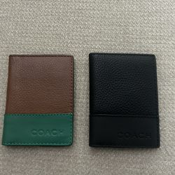 Coach Men’s Card Wallet