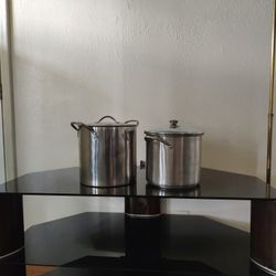 Stainless Steel Pots.